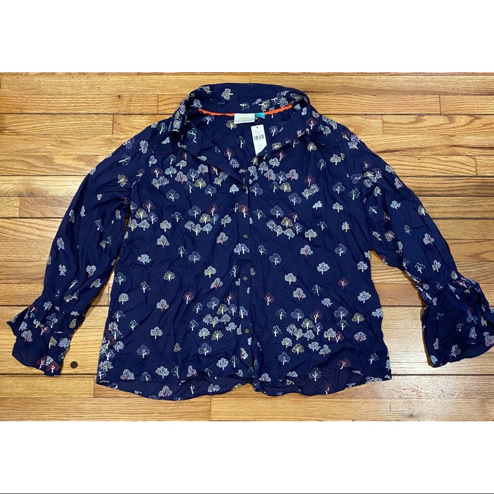 Anthropologie Maeve A+ blouse